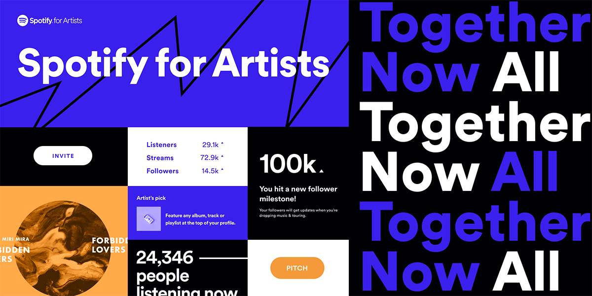 información sobre el nuevo Spotify for Artists